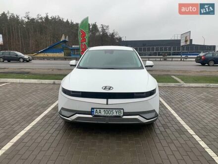 Хендай Ioniq 5 2021 в Киеве на Automoto.ua Белый Хендай Ioniq 5, объемом двигателя 0 л и пробегом 56 тыс. км за 36000 $, фото 1 на Automoto.ua
