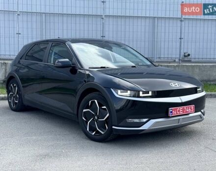 Черный Хендай Ioniq 5, объемом двигателя 0 л и пробегом 97 тыс. км за 21900 $, фото 2 на Automoto.ua