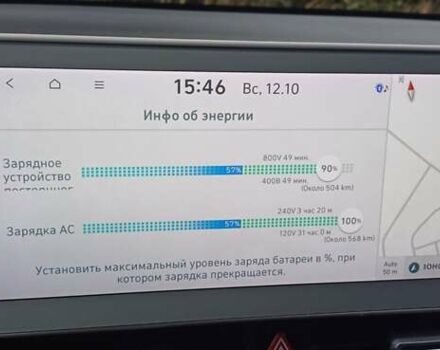 Черный Хендай Ioniq 5, объемом двигателя 0 л и пробегом 55 тыс. км за 26900 $, фото 24 на Automoto.ua