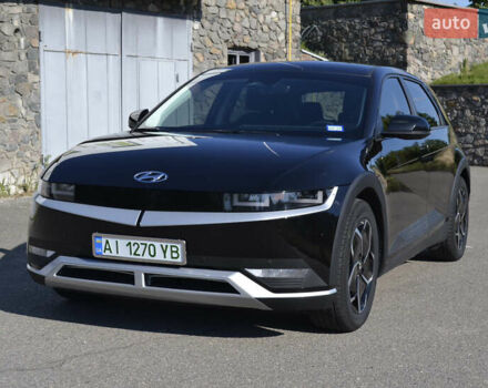 Черный Хендай Ioniq 5, объемом двигателя 0 л и пробегом 54 тыс. км за 23500 $, фото 7 на Automoto.ua