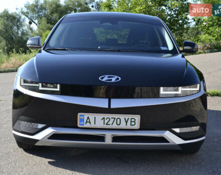 Черный Хендай Ioniq 5, объемом двигателя 0 л и пробегом 54 тыс. км за 23500 $, фото 12 на Automoto.ua