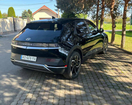 Черный Хендай Ioniq 5, объемом двигателя 0 л и пробегом 45 тыс. км за 24600 $, фото 3 на Automoto.ua