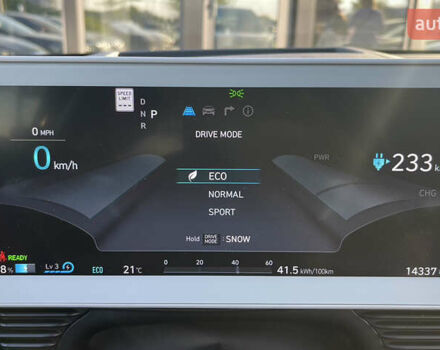 Черный Хендай Ioniq 5, объемом двигателя 0 л и пробегом 14 тыс. км за 27600 $, фото 14 на Automoto.ua