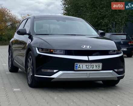 Черный Хендай Ioniq 5, объемом двигателя 0 л и пробегом 54 тыс. км за 28500 $, фото 1 на Automoto.ua
