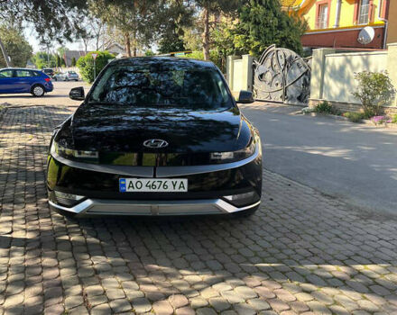 Черный Хендай Ioniq 5, объемом двигателя 0 л и пробегом 45 тыс. км за 24600 $, фото 2 на Automoto.ua
