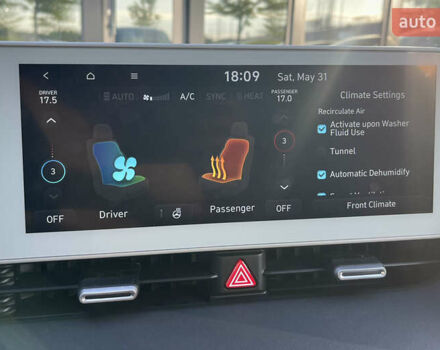 Черный Хендай Ioniq 5, объемом двигателя 0 л и пробегом 14 тыс. км за 27600 $, фото 19 на Automoto.ua