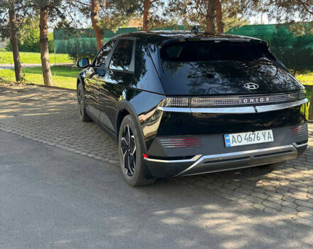 Черный Хендай Ioniq 5, объемом двигателя 0 л и пробегом 45 тыс. км за 24600 $, фото 1 на Automoto.ua