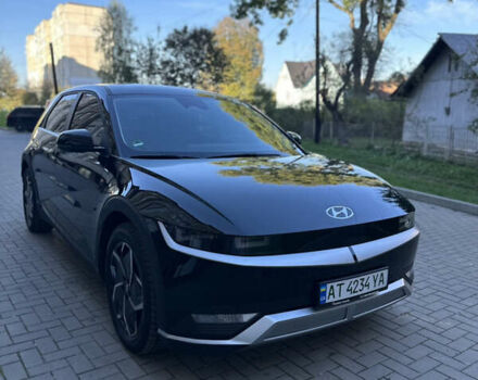 Черный Хендай Ioniq 5, объемом двигателя 0 л и пробегом 58 тыс. км за 23750 $, фото 2 на Automoto.ua
