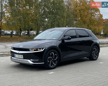 Черный Хендай Ioniq 5, объемом двигателя 0 л и пробегом 54 тыс. км за 28500 $, фото 8 на Automoto.ua