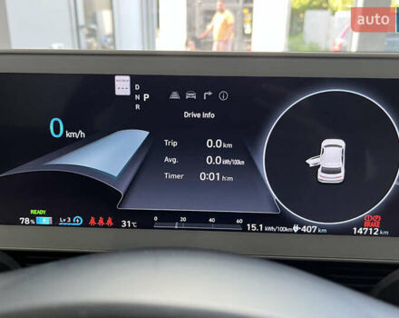 Черный Хендай Ioniq 5, объемом двигателя 0 л и пробегом 15 тыс. км за 28500 $, фото 18 на Automoto.ua