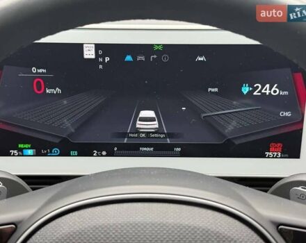 Черный Хендай Ioniq 5, объемом двигателя 0 л и пробегом 7 тыс. км за 32000 $, фото 46 на Automoto.ua