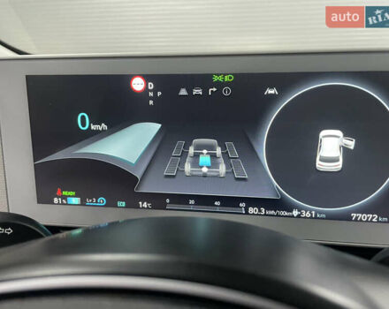 Чорний Хендай Ioniq 5, об'ємом двигуна 0 л та пробігом 75 тис. км за 26900 $, фото 4 на Automoto.ua