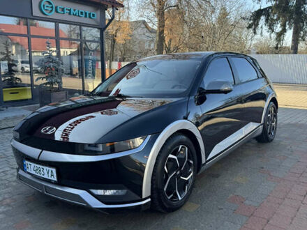 Черный Хендай Ioniq 5, объемом двигателя 0 л и пробегом 80 тыс. км за 24600 $, фото 1 на Automoto.ua