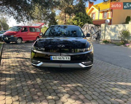 Черный Хендай Ioniq 5, объемом двигателя 0 л и пробегом 45 тыс. км за 24600 $, фото 1 на Automoto.ua