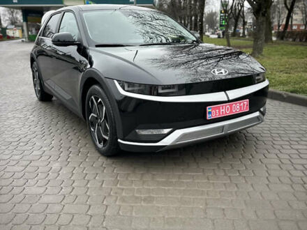 Черный Хендай Ioniq 5, объемом двигателя 0 л и пробегом 105 тыс. км за 23500 $, фото 1 на Automoto.ua