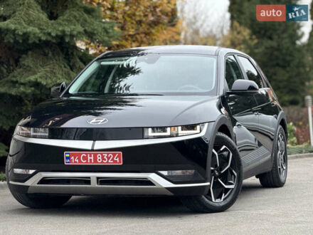 Черный Хендай Ioniq 5, объемом двигателя 0 л и пробегом 6 тыс. км за 28999 $, фото 1 на Automoto.ua