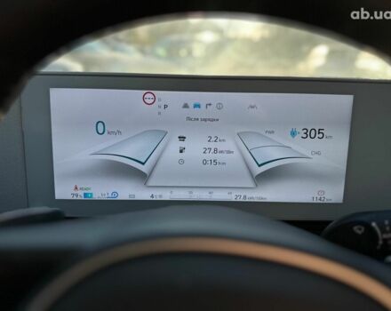 Сірий Хендай Ioniq 5, об'ємом двигуна 0 л та пробігом 1 тис. км за 43990 $, фото 25 на Automoto.ua