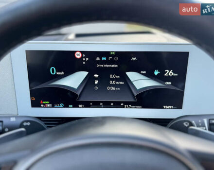 Серый Хендай Ioniq 5, объемом двигателя 0 л и пробегом 73 тыс. км за 24999 $, фото 26 на Automoto.ua