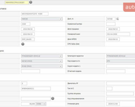 Сірий Хендай Ioniq 5, об'ємом двигуна 0 л та пробігом 65 тис. км за 34999 $, фото 5 на Automoto.ua