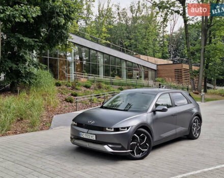 Серый Хендай Ioniq 5, объемом двигателя 0 л и пробегом 55 тыс. км за 27000 $, фото 1 на Automoto.ua
