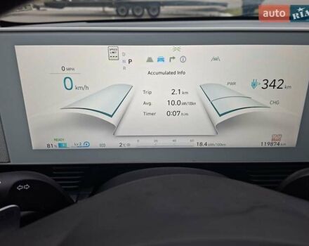 Сірий Хендай Ioniq 5, об'ємом двигуна 0 л та пробігом 119 тис. км за 20500 $, фото 16 на Automoto.ua