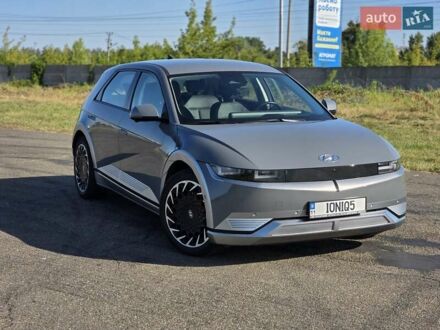 Хендай Ioniq 5 2021 в Киеве на Automoto.ua Серый Хендай Ioniq 5, объемом двигателя 0 л и пробегом 49 тыс. км за 37000 $, фото 1 на Automoto.ua