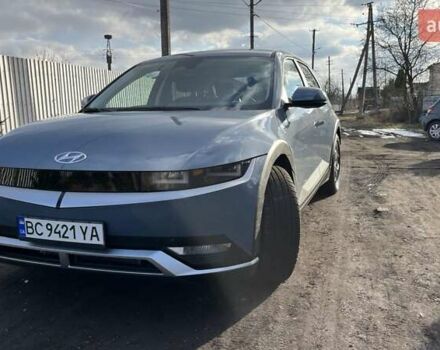Синий Хендай Ioniq 5, объемом двигателя 0 л и пробегом 35 тыс. км за 22900 $, фото 14 на Automoto.ua