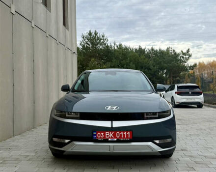 Синий Хендай Ioniq 5, объемом двигателя 0 л и пробегом 28 тыс. км за 22750 $, фото 2 на Automoto.ua