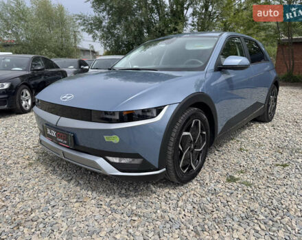 Синий Хендай Ioniq 5, объемом двигателя 0 л и пробегом 16 тыс. км за 25200 $, фото 10 на Automoto.ua