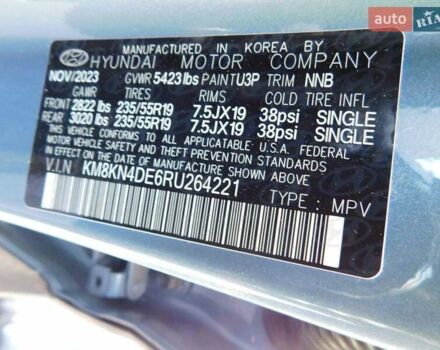 Синий Хендай Ioniq 5, объемом двигателя 0 л и пробегом 13 тыс. км за 26900 $, фото 30 на Automoto.ua