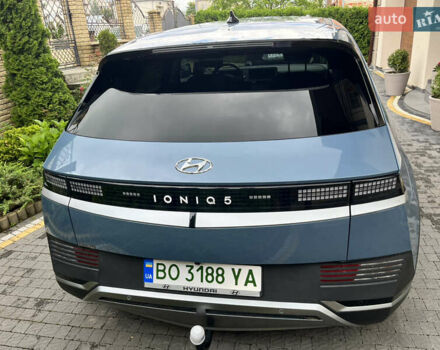 Синий Хендай Ioniq 5, объемом двигателя 0 л и пробегом 24 тыс. км за 28300 $, фото 10 на Automoto.ua