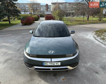 Синий Хендай Ioniq 5, объемом двигателя 0 л и пробегом 23 тыс. км за 27500 $, фото 5 на Automoto.ua