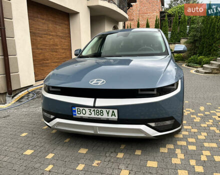 Синий Хендай Ioniq 5, объемом двигателя 0 л и пробегом 24 тыс. км за 28300 $, фото 1 на Automoto.ua