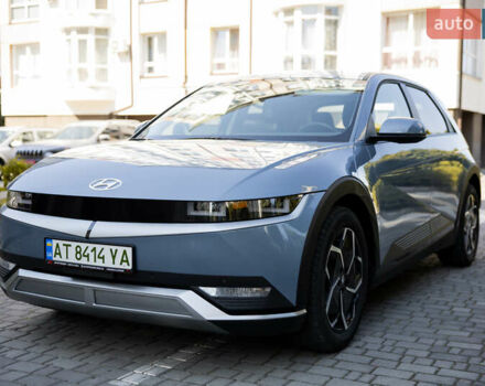 Синий Хендай Ioniq 5, объемом двигателя 0 л и пробегом 13 тыс. км за 26900 $, фото 2 на Automoto.ua
