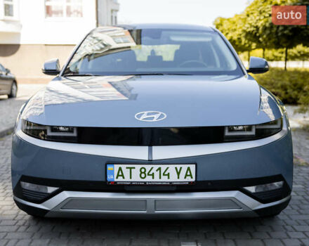 Синий Хендай Ioniq 5, объемом двигателя 0 л и пробегом 13 тыс. км за 26900 $, фото 1 на Automoto.ua