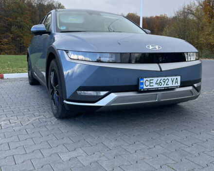 Синий Хендай Ioniq 5, объемом двигателя 0 л и пробегом 14 тыс. км за 23200 $, фото 1 на Automoto.ua