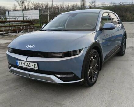 Синий Хендай Ioniq 5, объемом двигателя 0 л и пробегом 9 тыс. км за 25700 $, фото 1 на Automoto.ua