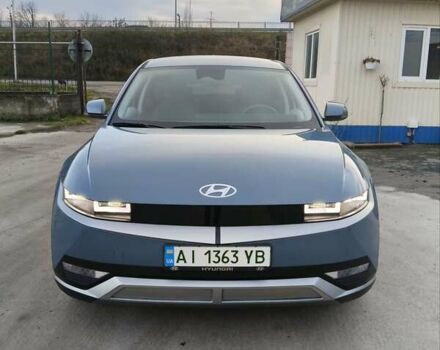 Синий Хендай Ioniq 5, объемом двигателя 0 л и пробегом 9 тыс. км за 25700 $, фото 3 на Automoto.ua
