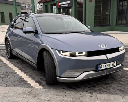 Синий Хендай Ioniq 5, объемом двигателя 0 л и пробегом 14 тыс. км за 33490 $, фото 1 на Automoto.ua