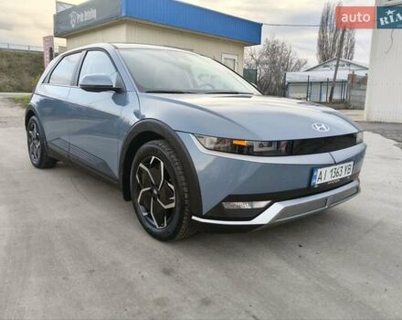 Синий Хендай Ioniq 5, объемом двигателя 0 л и пробегом 9 тыс. км за 25700 $, фото 2 на Automoto.ua