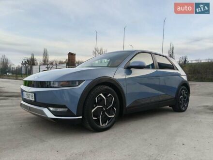 Синий Хендай Ioniq 5, объемом двигателя 0 л и пробегом 9 тыс. км за 25700 $, фото 1 на Automoto.ua