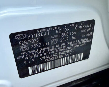 Белый Хендай IONIQ 6, объемом двигателя 0 л и пробегом 49 тыс. км за 25000 $, фото 14 на Automoto.ua