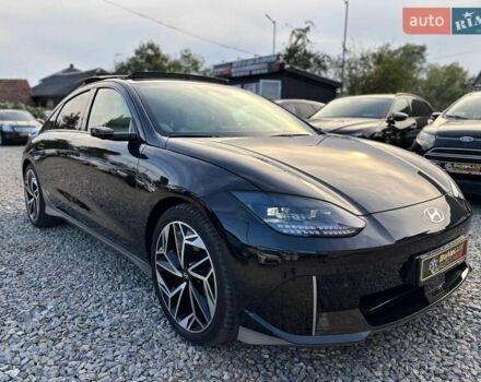 Черный Хендай IONIQ 6, объемом двигателя 0 л и пробегом 14 тыс. км за 34999 $, фото 1 на Automoto.ua