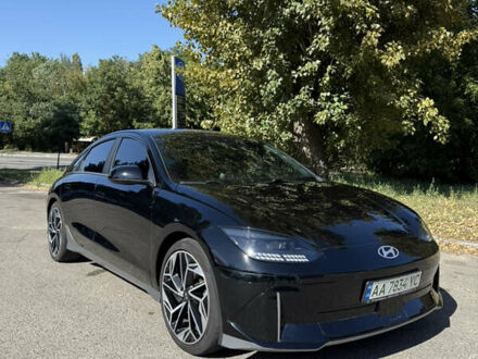 Черный Хендай IONIQ 6, объемом двигателя 0 л и пробегом 54 тыс. км за 25000 $, фото 1 на Automoto.ua