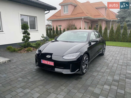 Черный Хендай IONIQ 6, объемом двигателя 0 л и пробегом 17 тыс. км за 24400 $, фото 1 на Automoto.ua