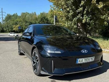 Черный Хендай IONIQ 6, объемом двигателя 0 л и пробегом 55 тыс. км за 24400 $, фото 1 на Automoto.ua