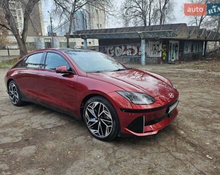 Красный Хендай IONIQ 6, объемом двигателя 0 л и пробегом 31 тыс. км за 30000 $, фото 1 на Automoto.ua
