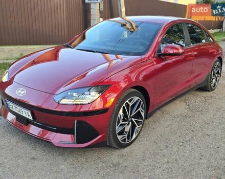 Красный Хендай IONIQ 6, объемом двигателя 0 л и пробегом 39 тыс. км за 23000 $, фото 17 на Automoto.ua