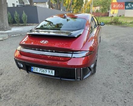 Красный Хендай IONIQ 6, объемом двигателя 0 л и пробегом 39 тыс. км за 23000 $, фото 9 на Automoto.ua