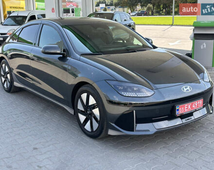 Серый Хендай IONIQ 6, объемом двигателя 0 л и пробегом 9 тыс. км за 31700 $, фото 3 на Automoto.ua
